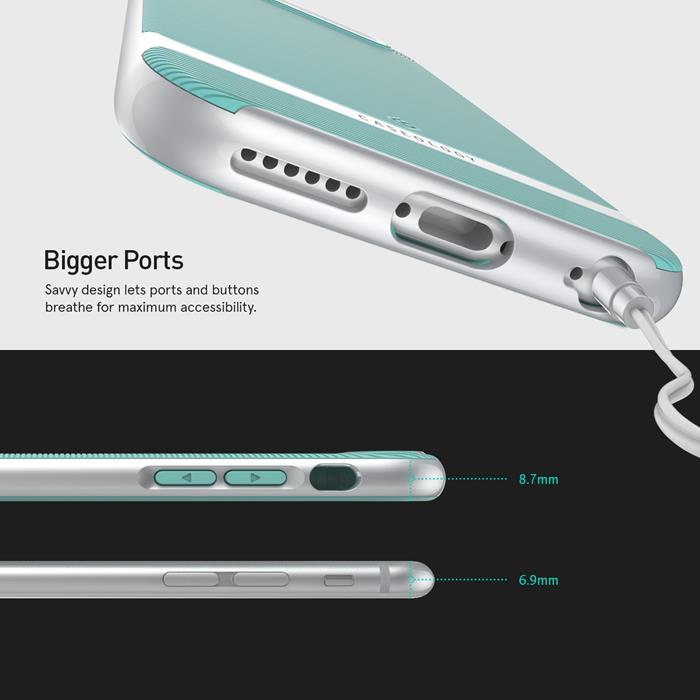 Caseology Caseology Wavelength Skal till Apple iPhone 6 / 6S - Mint