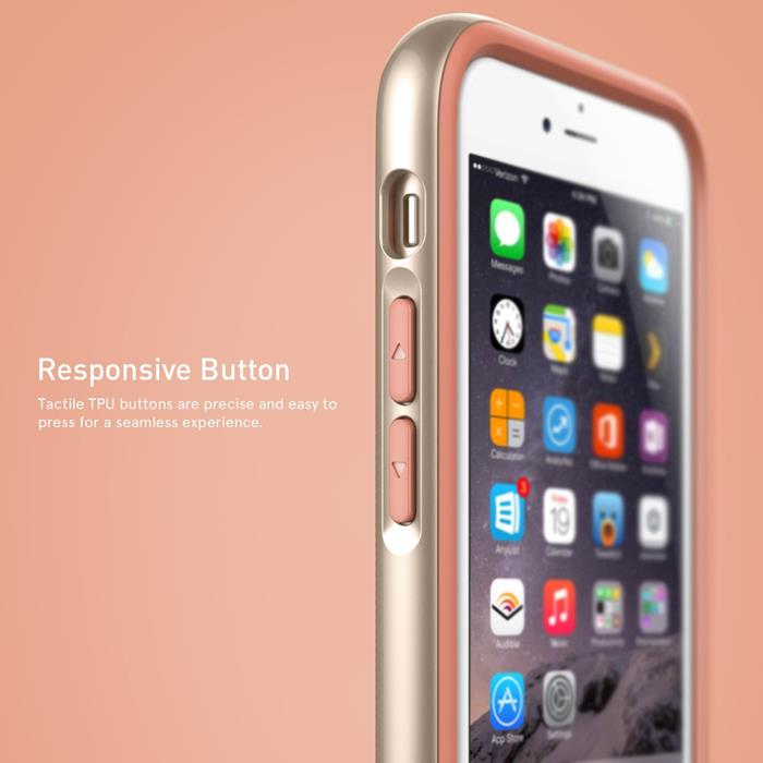 Caseology Caseology Wavelength Skal till Apple iPhone 6 / 6S - Rose Gold