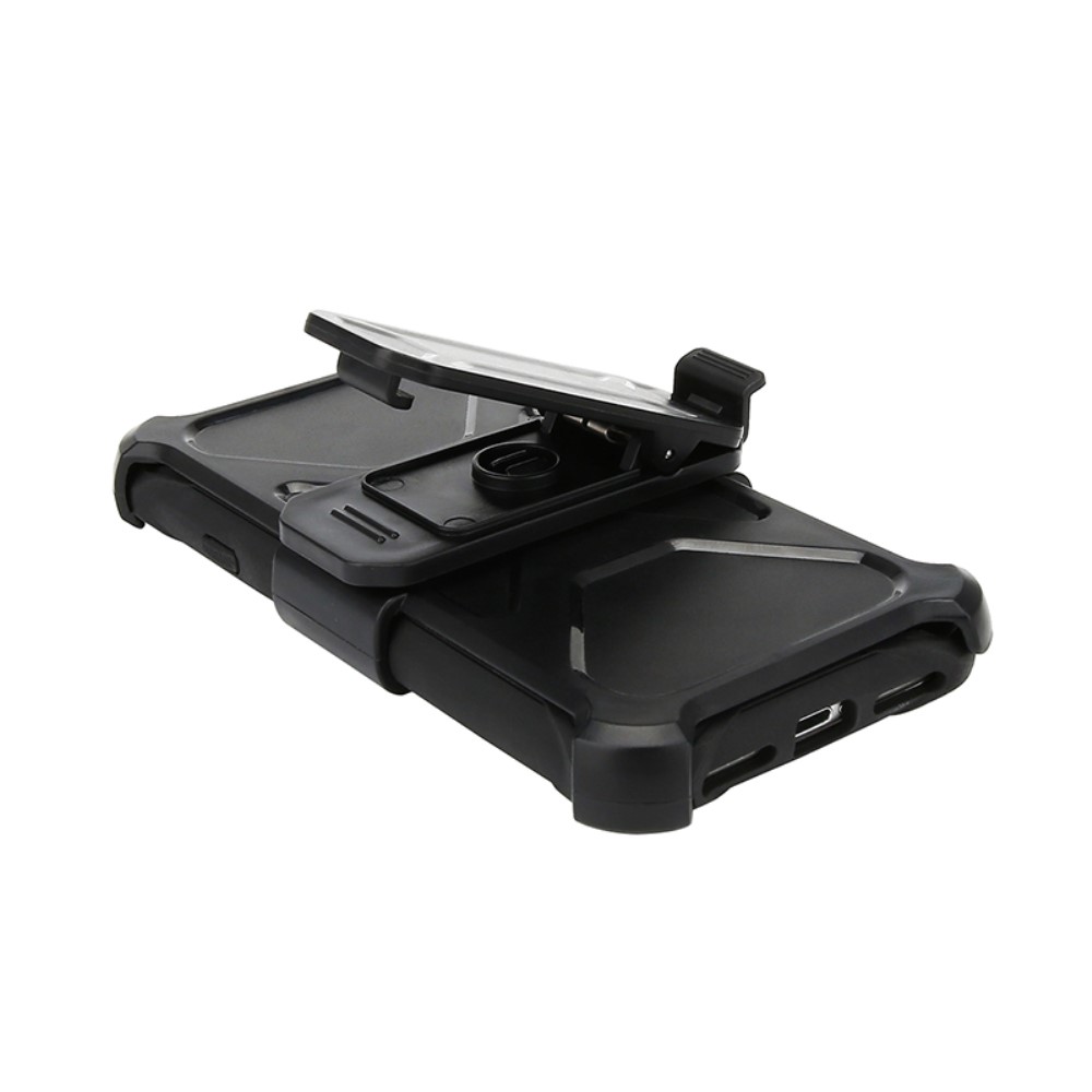 OEM 2-in-1 Mobilskal till iPhone 8 Plus / 7 Plus med bältesfodral - Röd