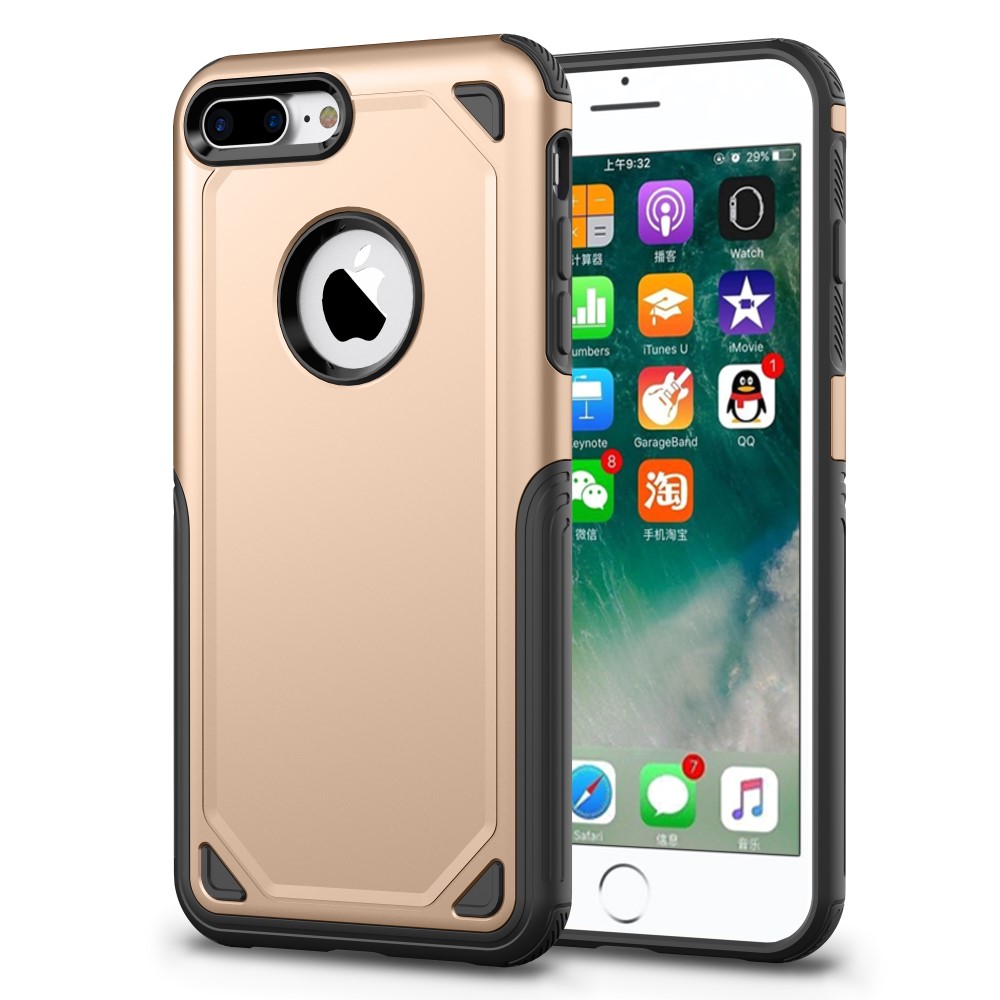OEM Rugged Armor Skal till iPhone 8 Plus / 7 Plus - Gold