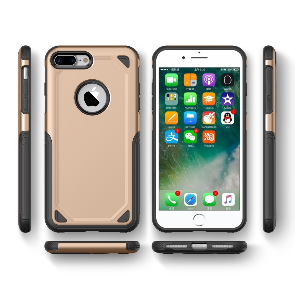 OEM Rugged Armor Skal till iPhone 8 Plus / 7 Plus - Gold