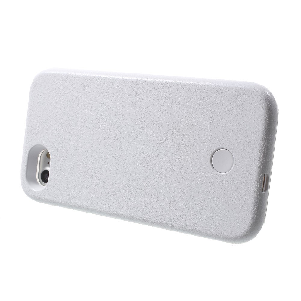 OEM Selfie Illuminated LED Skal till iPhone 7/8/SE 2020 - Vit