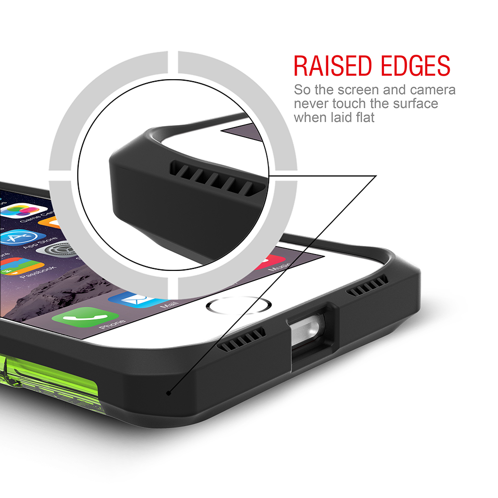 ItSkins Itskins Octane Skal till iPhone XS / X - Grön