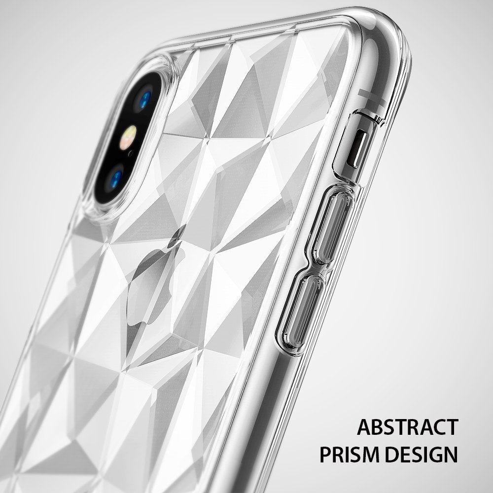 Rearth Ringke Air Prism Skal till Apple iPhone XS / X - Clear