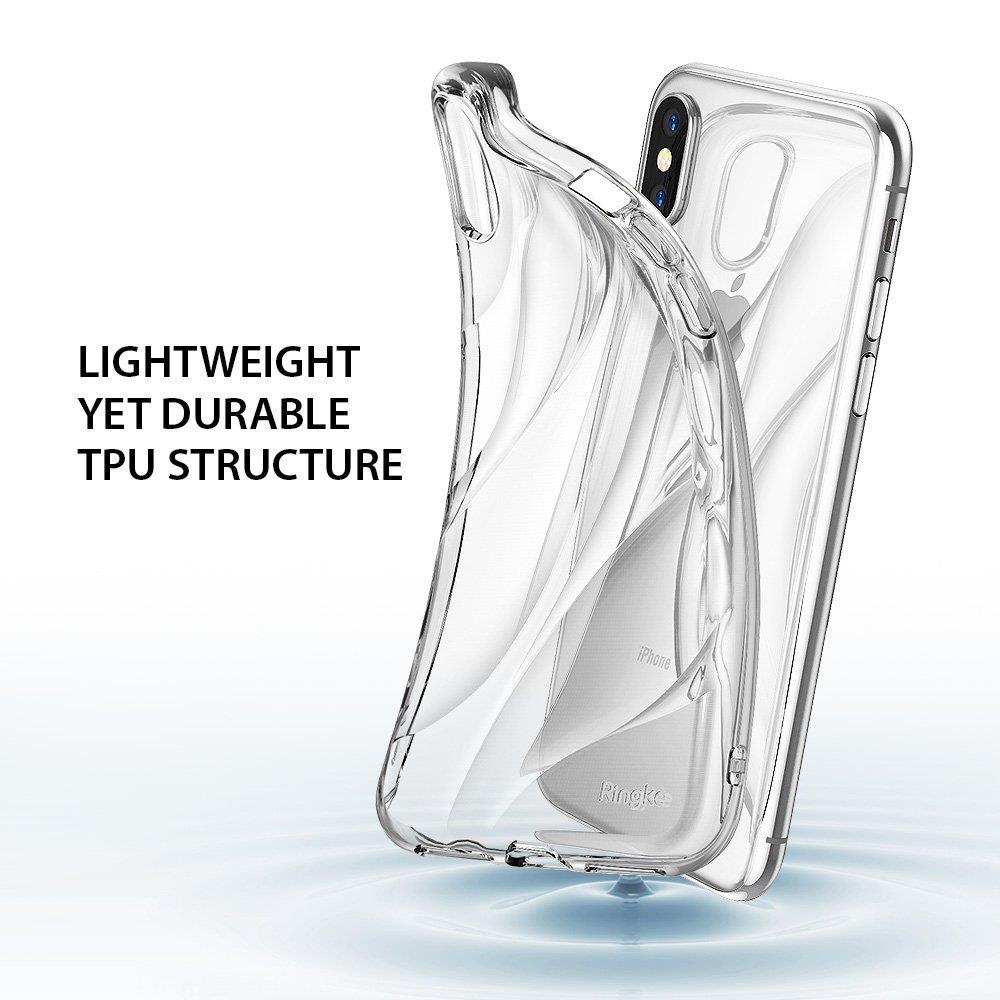 Rearth Ringke Flow Skal till Apple iPhone XS / X - Clear