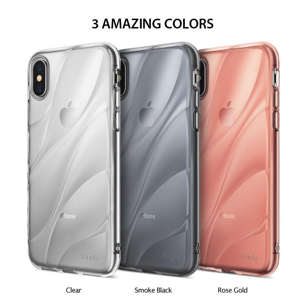 Rearth Ringke Flow Skal till Apple iPhone XS / X - Clear