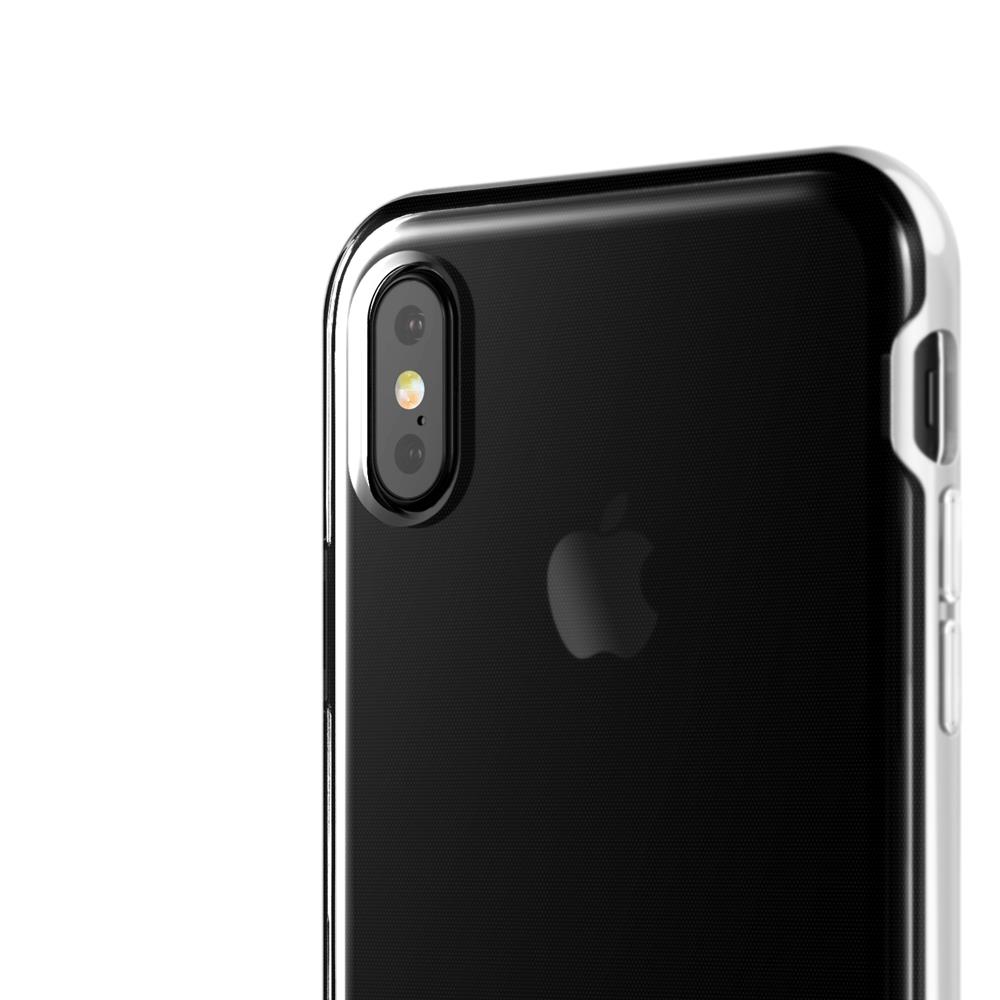 VERUS Verus Crystal Bumper Skal till Apple iPhone XS / X - Silver