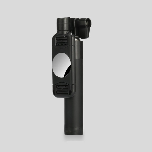 ROCK USAMS Lightning Mirror Selfiestick wire control - Svart