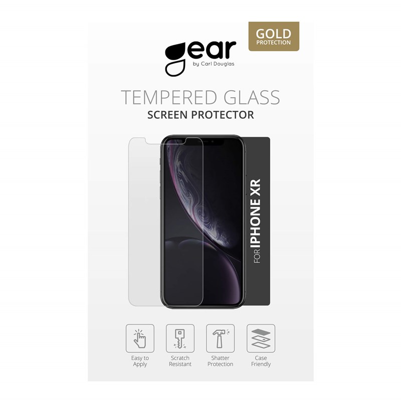 GEAR GEAR Härdat Glas till iPhone 11/XR - Transparent