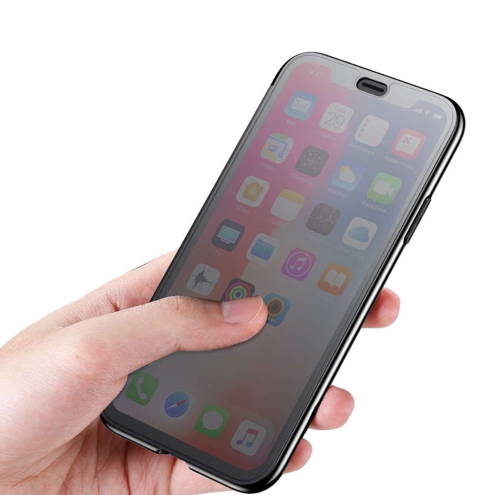 BASEUS Baseus View Fodral till iPhone XS MAX - Svart