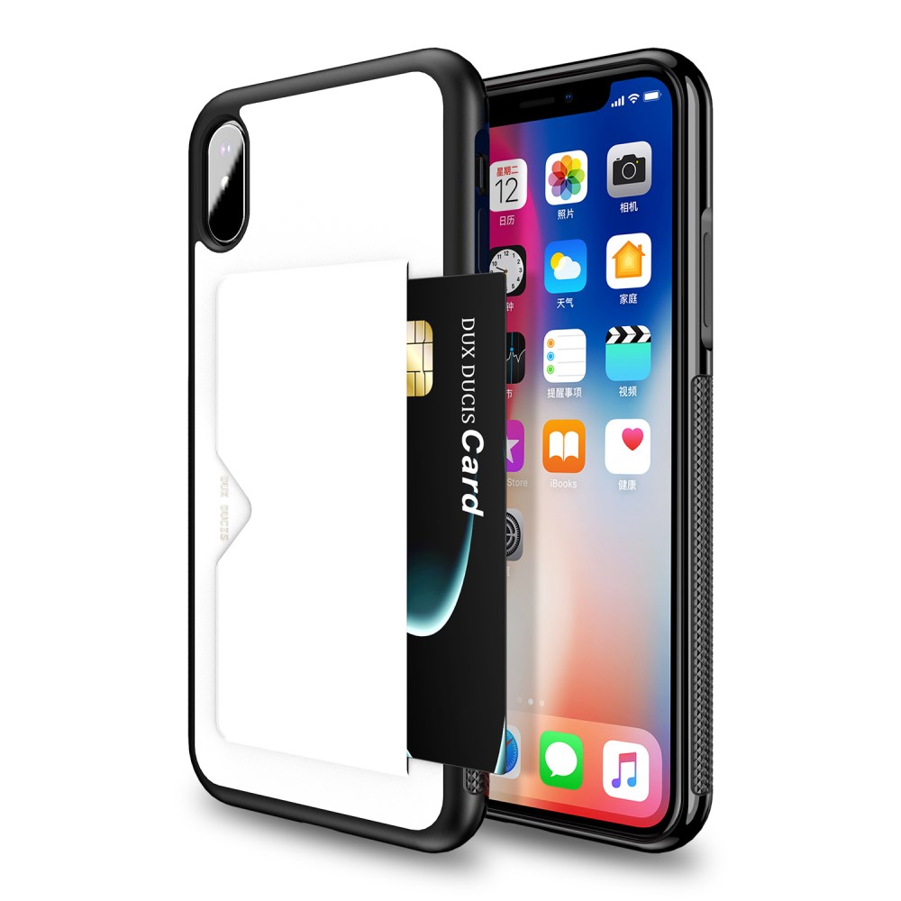 Dux Ducis Dux Ducis Pocard Skal till Apple iPhone XS MAX - Vit
