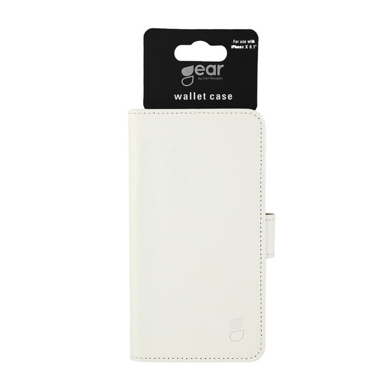 GEAR GEAR Plånboksfodral till iPhone XR - Vit
