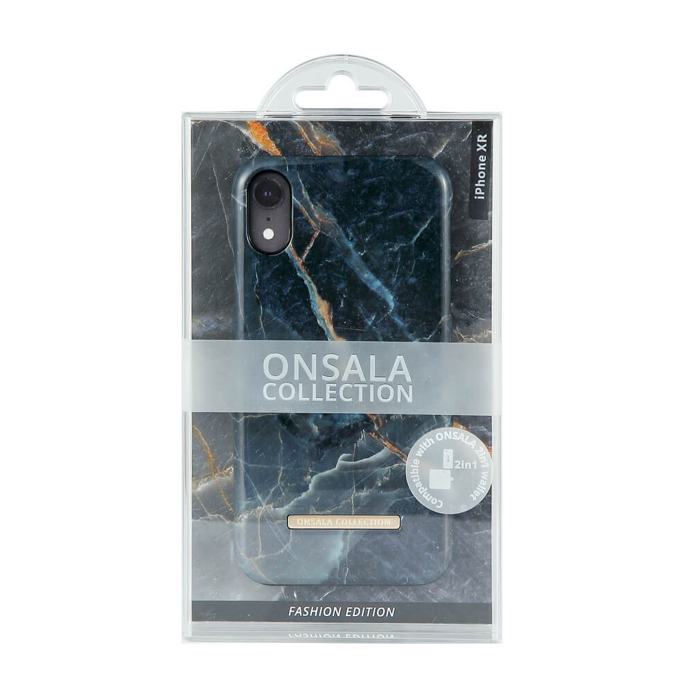 Onsala Onsala Collection mobilskal till iPhone XR - Shine Grey Marble