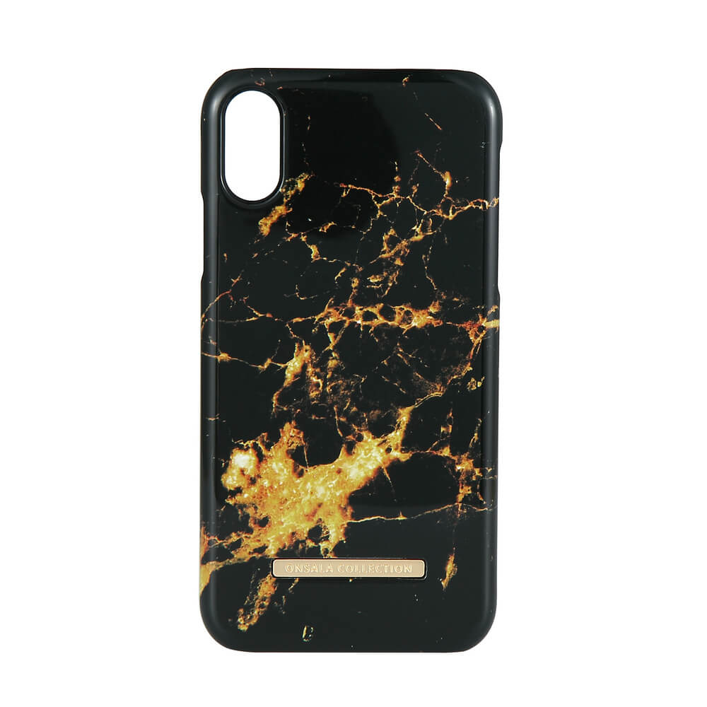 Onsala Onsala Collection mobilskal till iPhone XR - Shine Goldmine Marble
