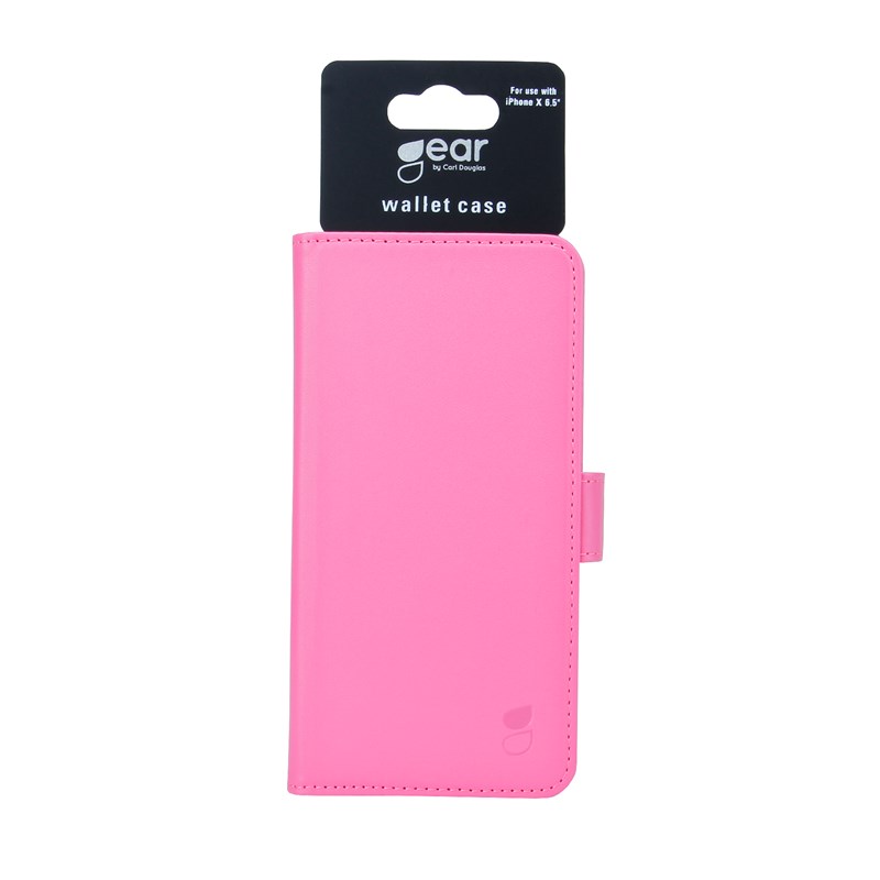 GEAR GEAR Plånboksfodral till iPhone XS Max - Rosa
