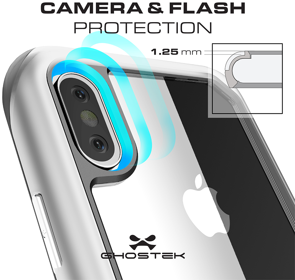 Ghostek Ghostek Atmoic Slim 2 Skal till Apple iPhone XS Max - Svart
