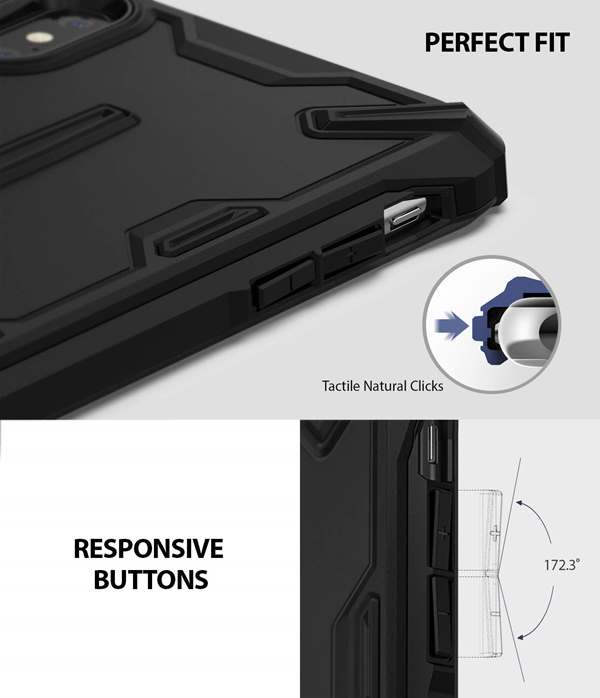 Ringke Ringke Dual X Skal till Apple iPhone XS Max - Svart