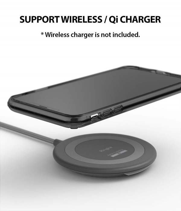 Rearth Ringke Fusion Shock Absorption Skal till iPhone XS Max - Grå