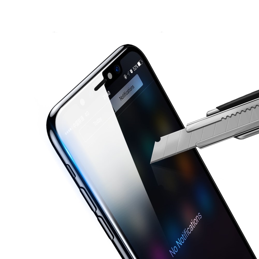 BASEUS Baseus Härdat Glas Skärmskydd till iPhone XS MAX (Front + Back)