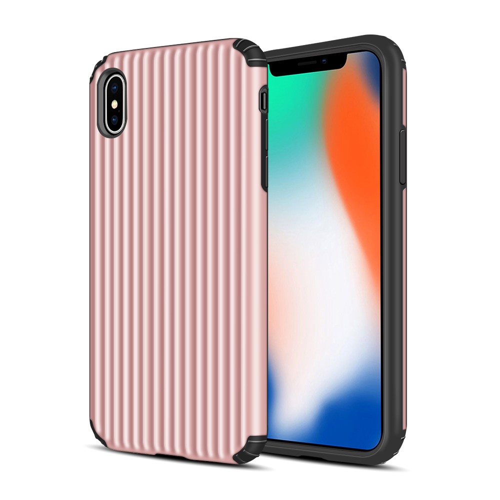 OEM Hybrid Armor Skal till Apple iPhone X/Xs - RoséGuld