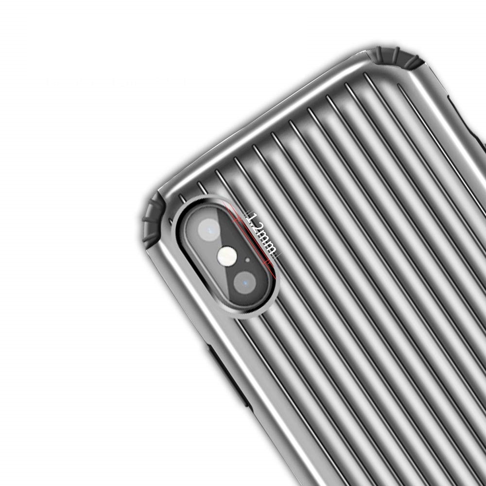 OEM Hybrid Armor Skal till Apple iPhone X/Xs - Silver