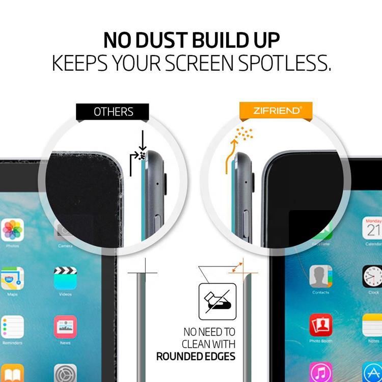 UTGATT1 Easy App Härdat Glas Skärmskydd till iPad 9.7/Air/Air 2/Pro 9.7