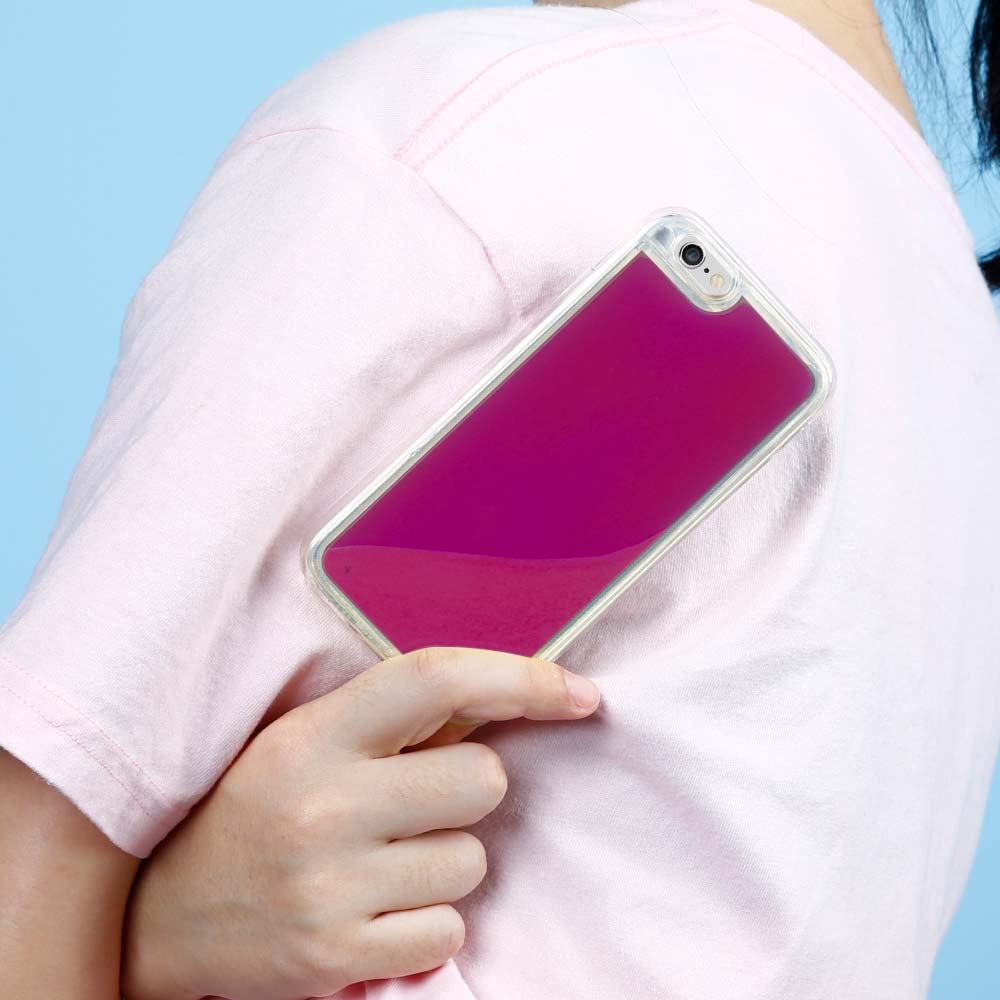 OEM Liquid Neon Sand skal till iPhone 6/6s - Violet