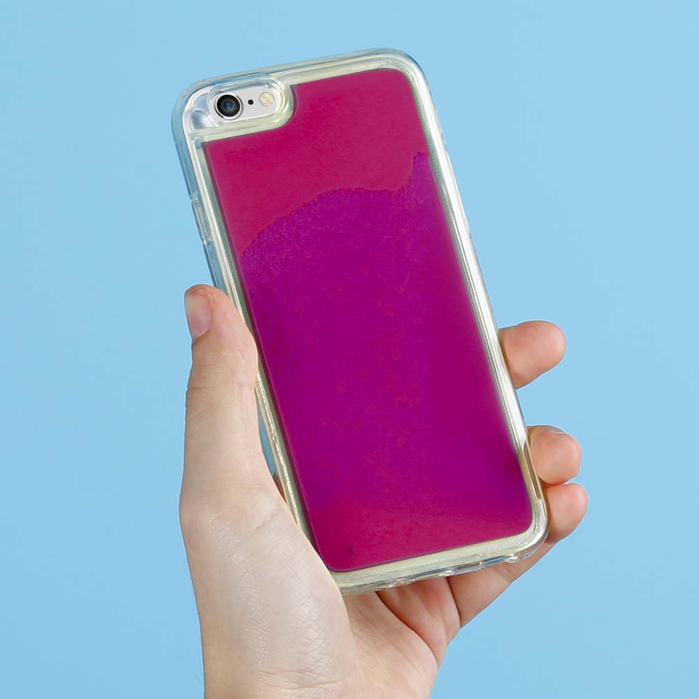 OEM Liquid Neon Sand skal till iPhone 6/6s - Violet