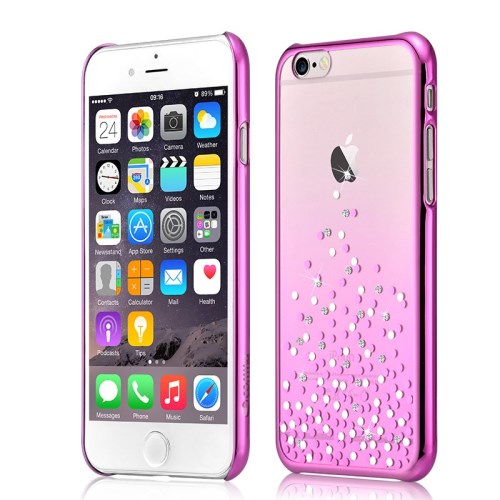 Comma COMMA Baksideskal till Apple iPhone 6(S) Plus- Dots - Rosa