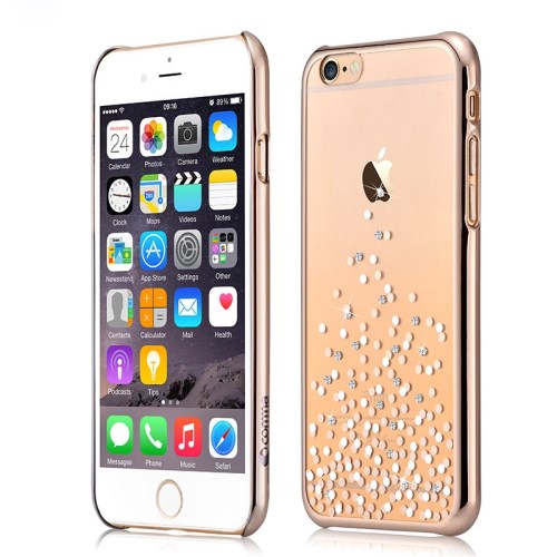 Comma COMMA Baksideskal till Apple iPhone 6(S) Plus- Dots - Guld