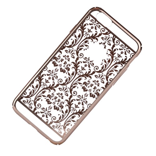 Devia Devia Skal med Swarovski-Stenar till Apple iPhone 6(S) Plus - Pattern Svart