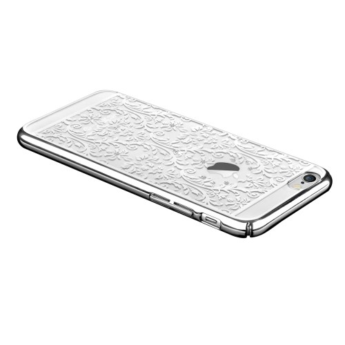 Devia Devia skal med Swarovski-stenar till iPhone 6 / 6S - Pattern Silver