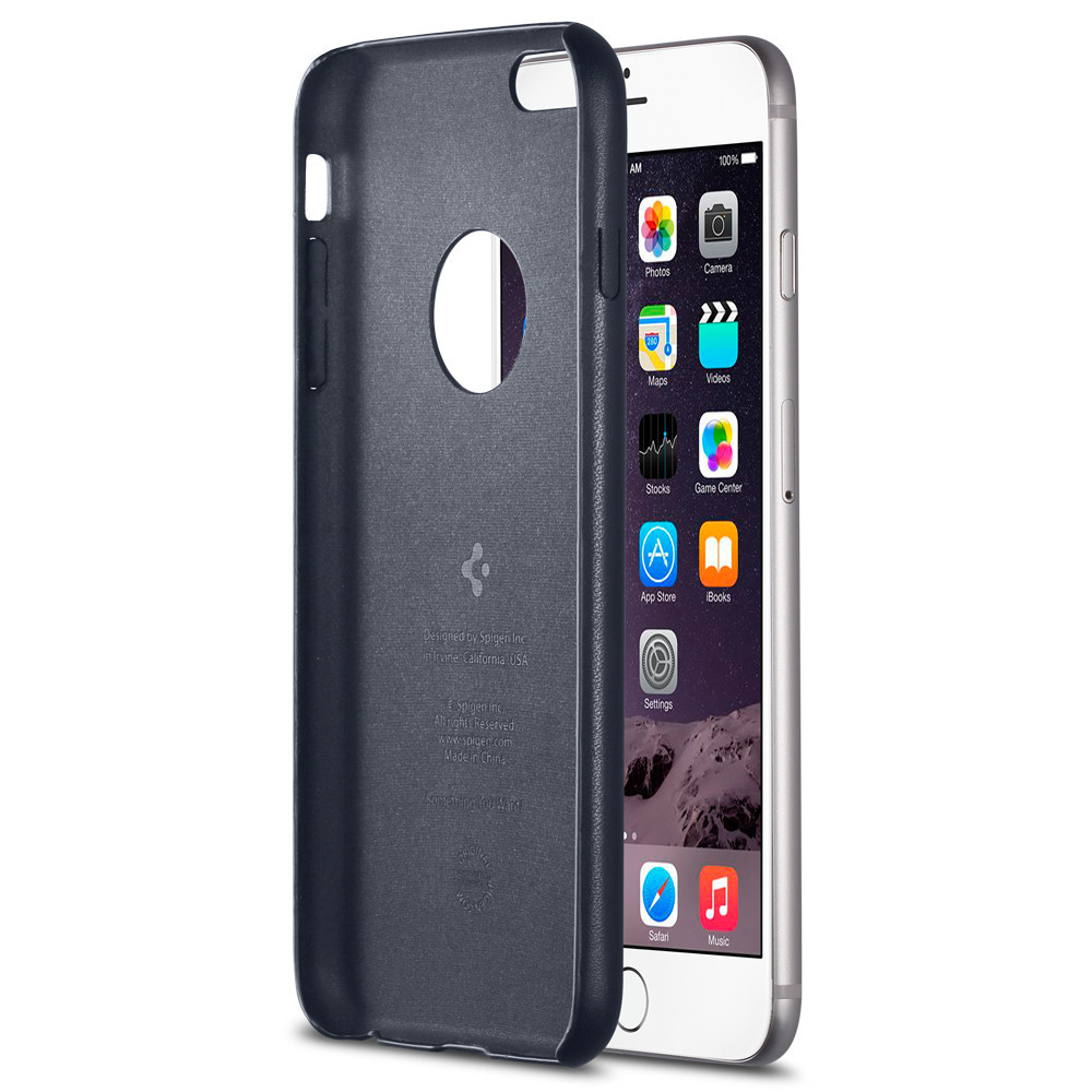 Spigen SPIGEN Leather Fit Skal till Apple iPhone 6(S) Plus - Mint