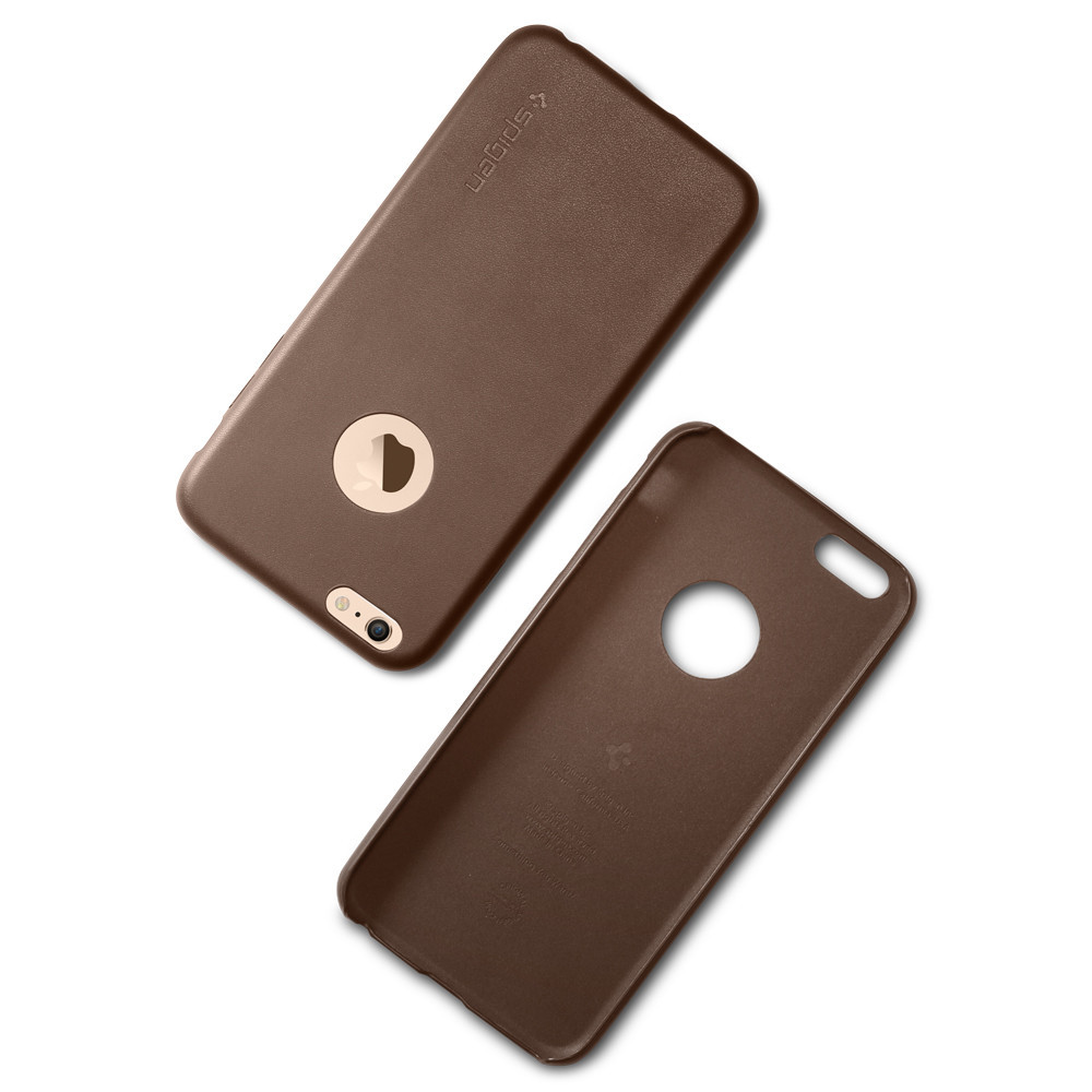 Spigen SPIGEN Leather Fit Skal till Apple iPhone 6(S) Plus - Mint