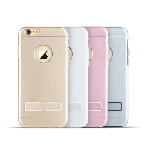 TOTU TOTU Skal med Kickstand till Apple iPhone 6(S) Plus /6S Plus - Rose Gold