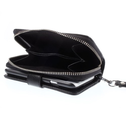 OEM Detachable 2 in 1 Plånboksfodral till Apple iPhone 6 / 6S (Svart)