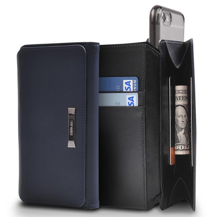 Rearth Ringke Wallet till iPhone 6 / 6S - Navy