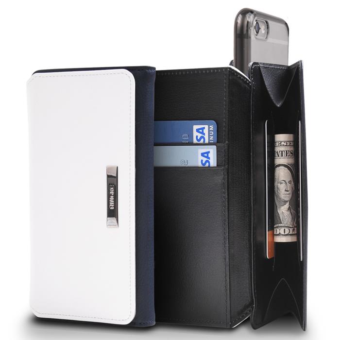 Rearth Ringke Wallet till iPhone 6 / 6S - Vit