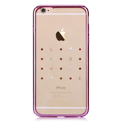 Devia Devia Crystal Love till iPhone 6 / 6S - Rosa