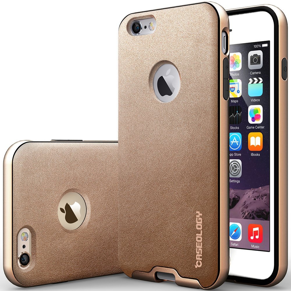 Caseology Caseology Bumper Frame Skal till Apple iPhone 6(S) Plus - Guld