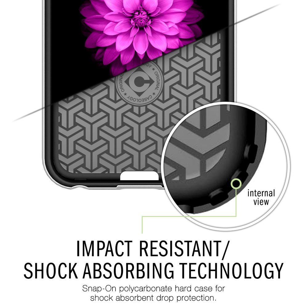 Caseology Caseology Bumper Frame Skal till Apple iPhone 6(S) Plus - Mesh Silver