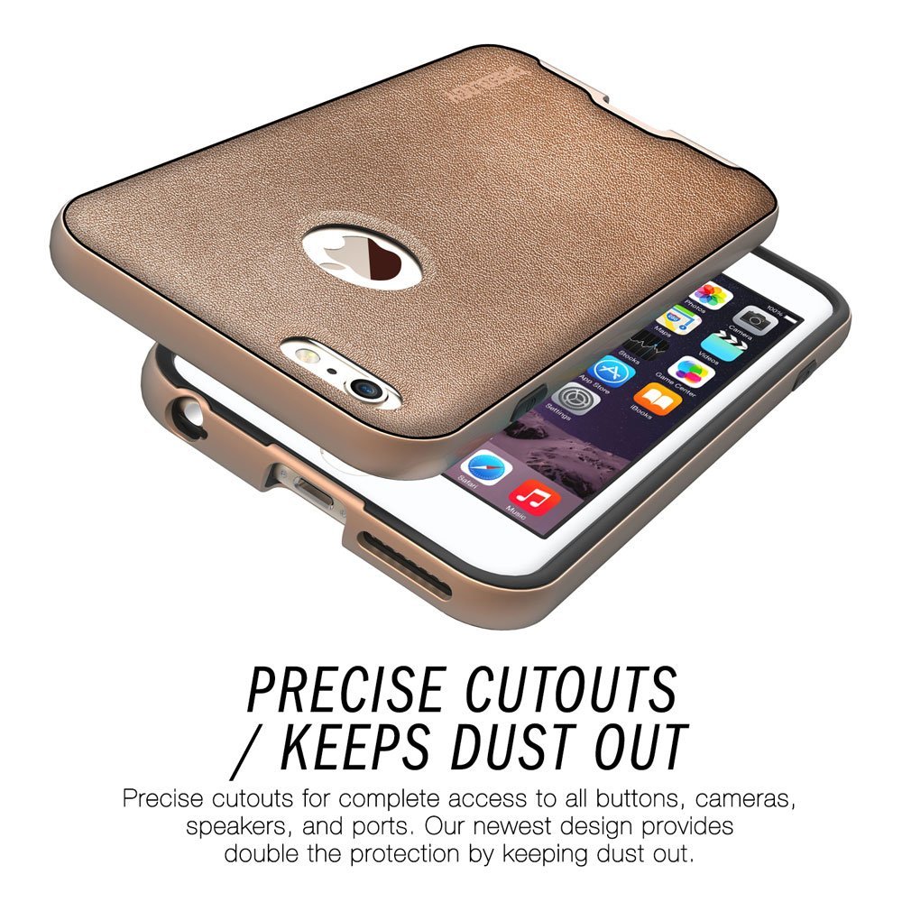 Caseology Caseology Bumper Frame Skal till Apple iPhone 6(S) Plus - Guld