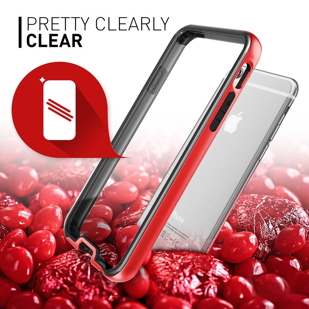 Caseology Caseology Fusion Bumper Skal till Apple iPhone 6 / 6S - Röd