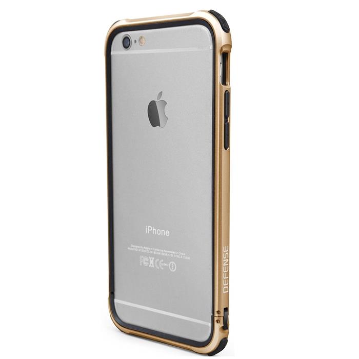 X-Doria X-Doria Aluminium Bumper Defence Gear Skal till Apple iPhone 6 / 6S - Gold