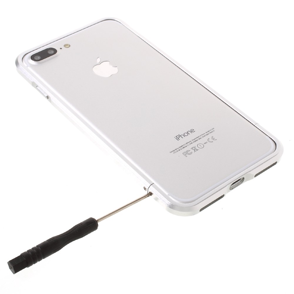 OEM Aluminium Bumper till iPhone 7 Plus - Silver
