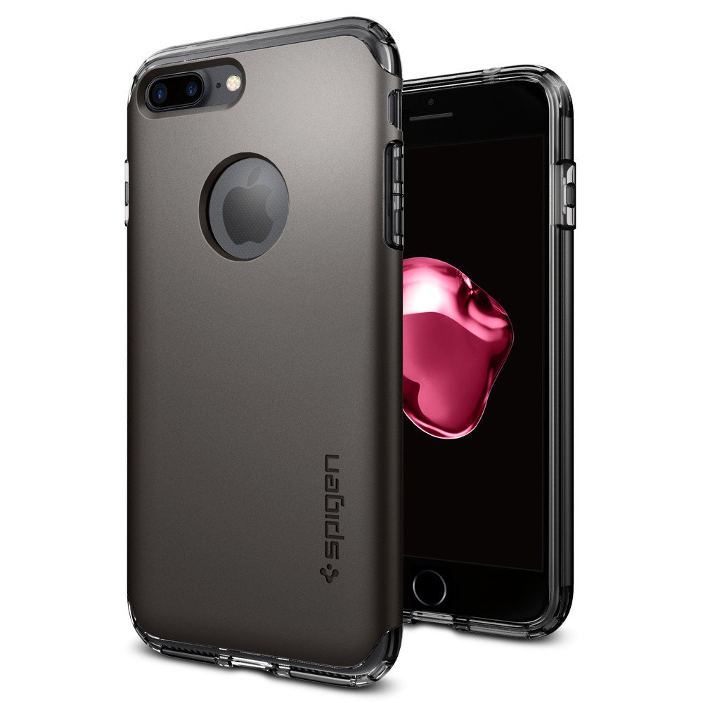 Spigen Spigen Hybrid Armor Skal till iPhone 7 Plus - Gunmetal