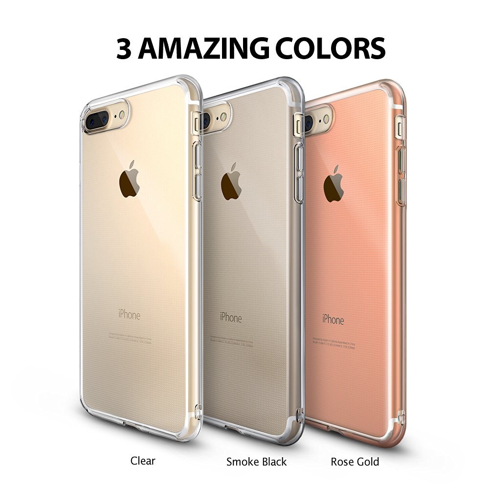 Rearth Ringke Weightless as Air Skal till Apple iPhone 7 Plus - Rose Gold