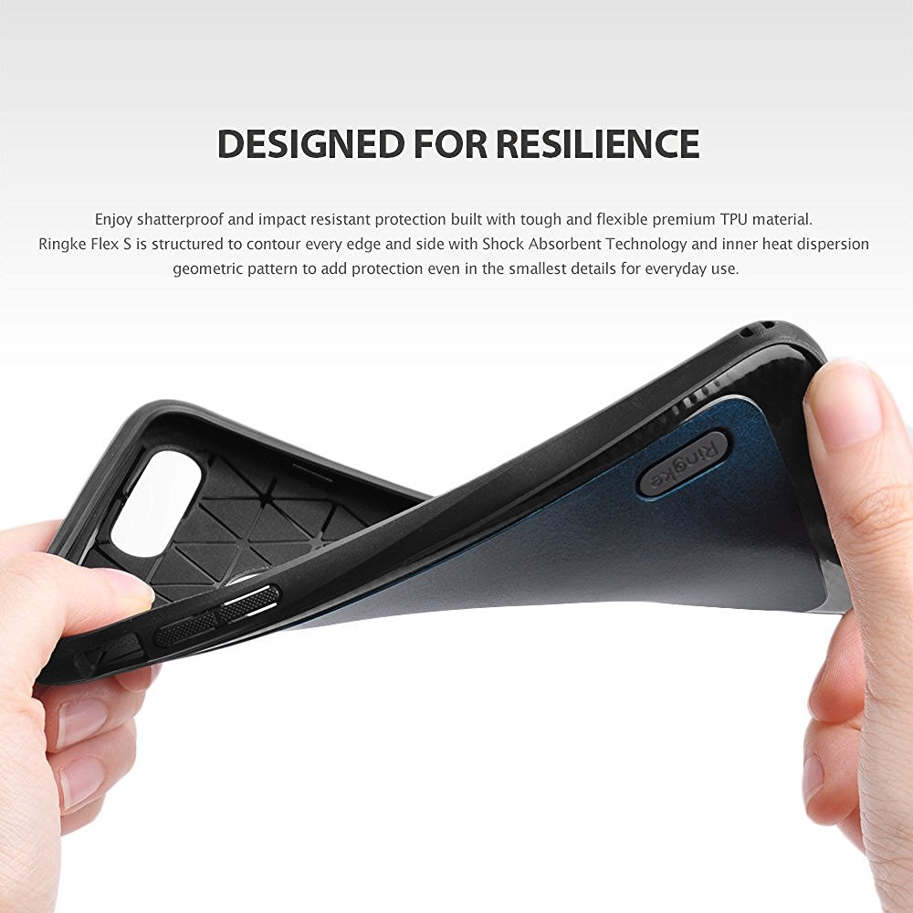 Rearth Ringke Leather Style Skal till Apple iPhone 7 Plus - Brun