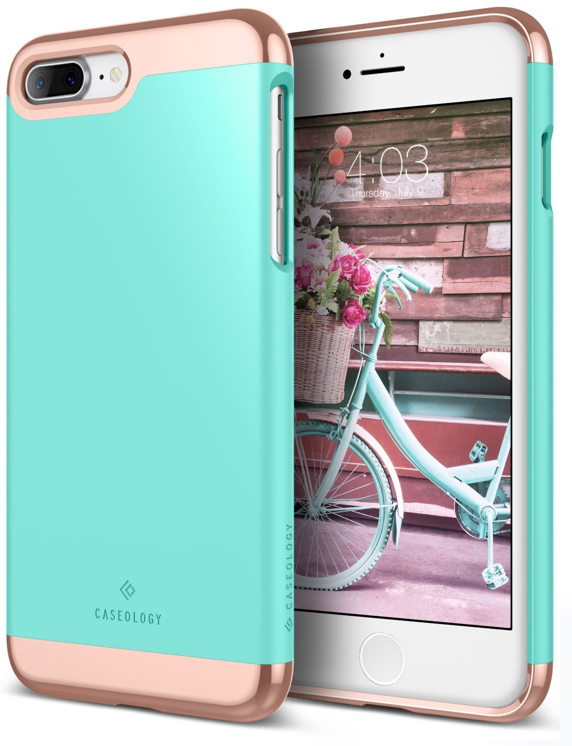 Caseology Caseology Savoy Skal till Apple iPhone 7 Plus - Mint
