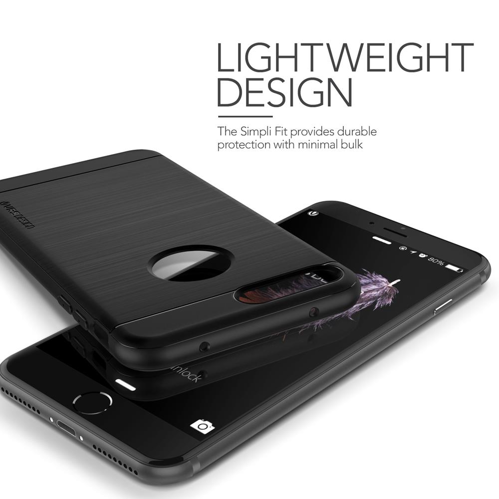 VERUS Verus Simpli Fit Skal till Apple iPhone 7 Plus - Svart